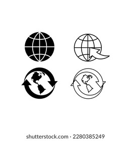Ilustración vectorial de símbolo web de colección