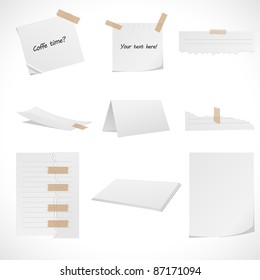 Collection of white papers.