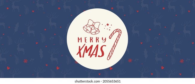 Collection of winter background set with tree,flower,leaves.Editable vector illustration for christmas invitation,postcard and website banner
