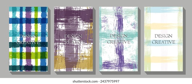 Collection of women in different poses, clothing, line art, organic shapes. Retro design. Abstract modern backgrounds.