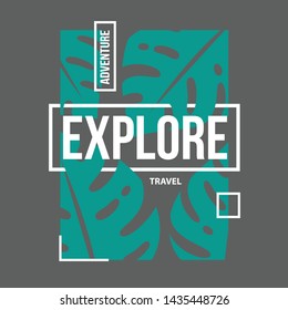 Collection of written phrases, slogans or quotes decorated with travel and adventure elements - backpack, Creative vector illustration in black and white colors