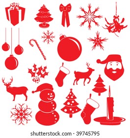 Collection of Xmas vectors