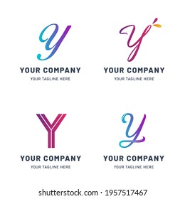 Collection of Y Logo Templates