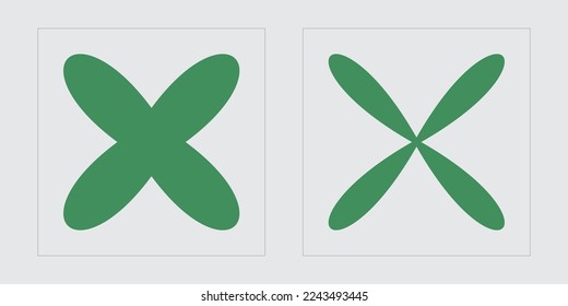 Collection of Y2K elements. Brutalism star and flower shapes. Templates for notes, posters. Retro Futurist. Vector illustration