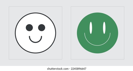 Colección de elementos Y2K. Estrellas y formas florales de Brutalismo. Iconos minimalistas planos. Futurista. Ilustración del vector