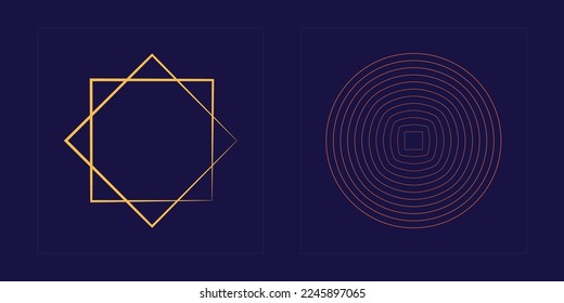 Collection of Y2K elements. Brutalism star and flower shapes. Flat minimalist icons. Futuristic. Vector illustration