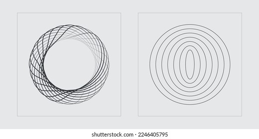 Collection of Y2K elements. Large set of retro objects for design. Templates for notes, posters. Futuristic. Vector illustration