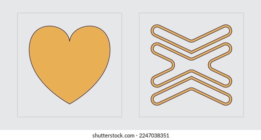 Collection of Y2K elements. Large set of retro objects for design. Cyberpunk elements. Projects, posters, banners. Vector illustration