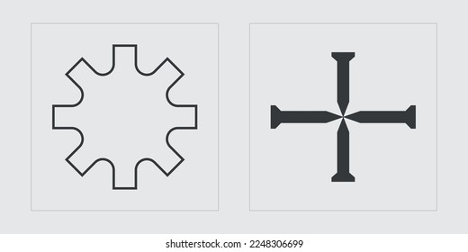 Collection of Y2K elements. Rave psychedelic retro futuristic set. Objects in y2k style. Isolated on black background. Vector illustration