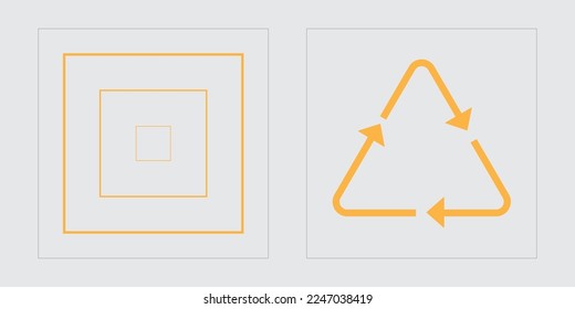 Collection of Y2K elements. Retro futuristic graphic ornaments. Flat minimalist icons. Isolated on black background. Vector illustration