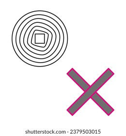 Collection of Y2K elements. Retro futuristic graphic ornaments. Vector illustration. EPS 10.