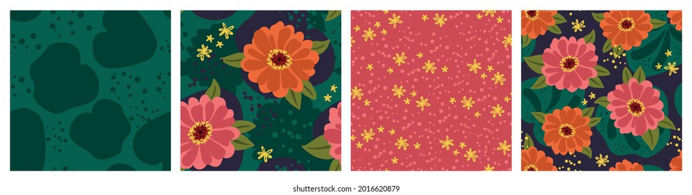 3,761 Zinnia Flower Stock Vectors, Images & Vector Art 