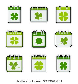 Collections of Calendar sticker decals