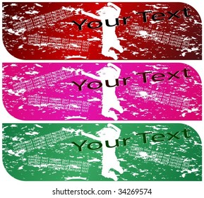 Collections of the coloured banners (Part 6a). To see similar, please visit my gallery.