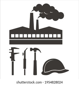 a collections of industries icon, vector art.