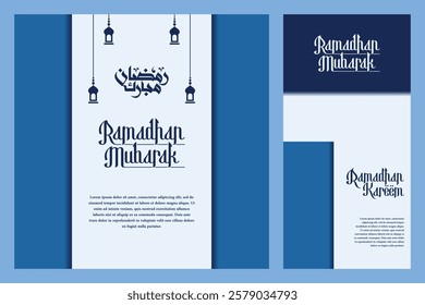 Collections Of Islamic Ramadan Square Banner Design.