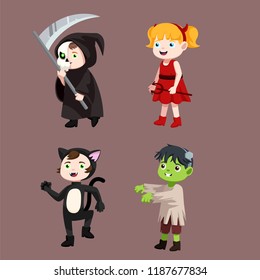 Collections of Kids Wearing Costumes
