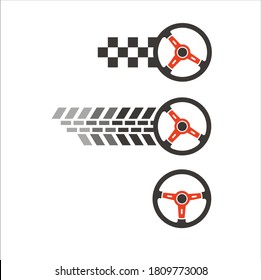 A collections of race car icon / vector.