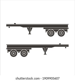 a collections of trailers truck icon collections.