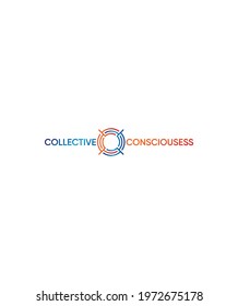 Collective Consciousness Modern Vector Logo Template  