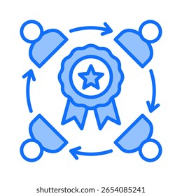 Elemento de icono colectivo para el diseño