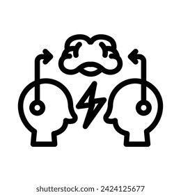 collective icon or logo design isolated sign symbol vector illustration - high quality line style vector icon suitable for designers, web developers, displays and websites