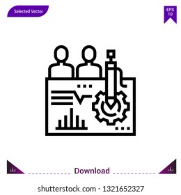 collective  icon vector . Best modern, simple, isolated, application ,teamwork icons, logo, flat icon for website design or mobile applications, UI / UX design vector format