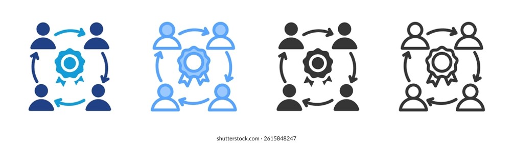 Collective Mark icon set multiple style collection