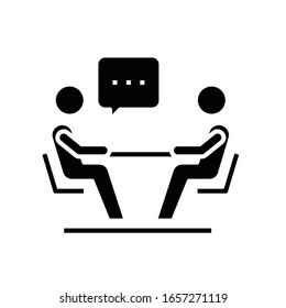 Collective work black icon, concept illustration, vector flat symbol, glyph sign.