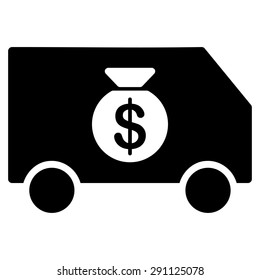 Collector Car icon from Commerce Set. Vector style: flat symbol, black color, rounded angles, white background.