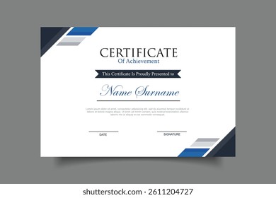 colleection certificate template design vector eps 10