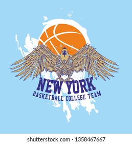 College Athletic sports graphic design vector art