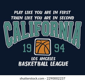 College basketball team for t shirt print vector designs