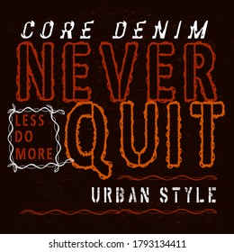 College Brooklyn typography, t-shirt graphics, vectors