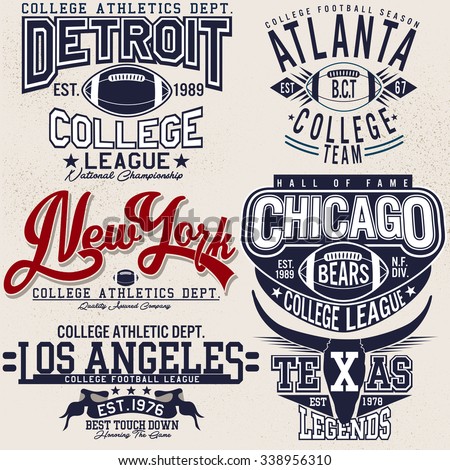 college football logo sets,college graphics for t-shirt