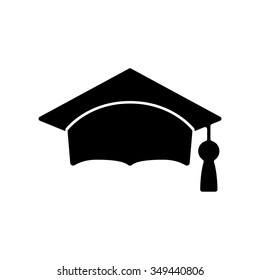 college graduation cap icon