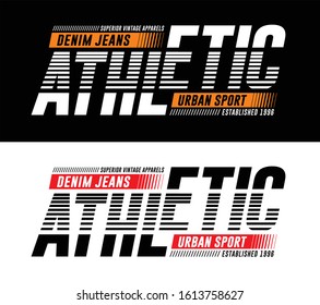 College graphic, typography design athletic sport, apparel print, vector illustration