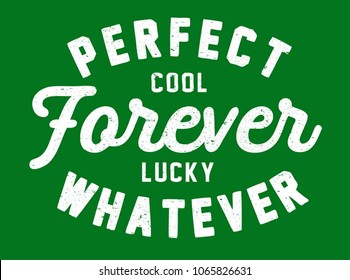 college graphic with typography.Vector Typography.Script typography.College graphic.apparel print