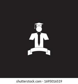 College icon and symbol template
