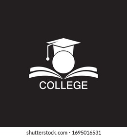 College icon and symbol template