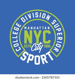 college label typography, t-shirt graphics, vectors