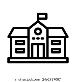 college line icon illustration vector graphic. Simple element illustration vector graphic, suitable for app, websites, and presentations isolated on white background