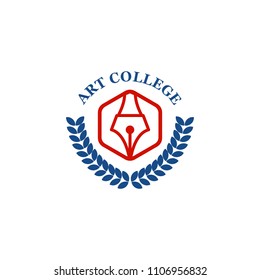 College Logo Design