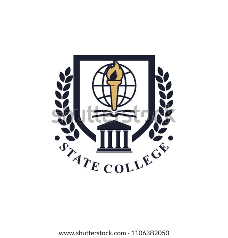 College Logo Design