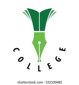 college logo vector