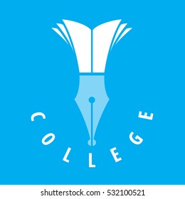 college logo vector