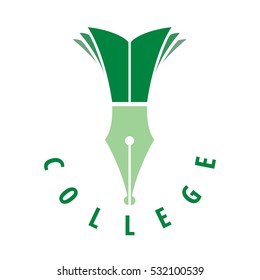 college logo vector