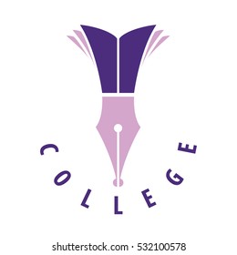 college logo vector