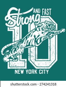 College New York typography, t-shirt graphics, vectors