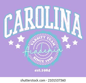 College Print For Sweatshirt, T-shirt Print And Other Uses.